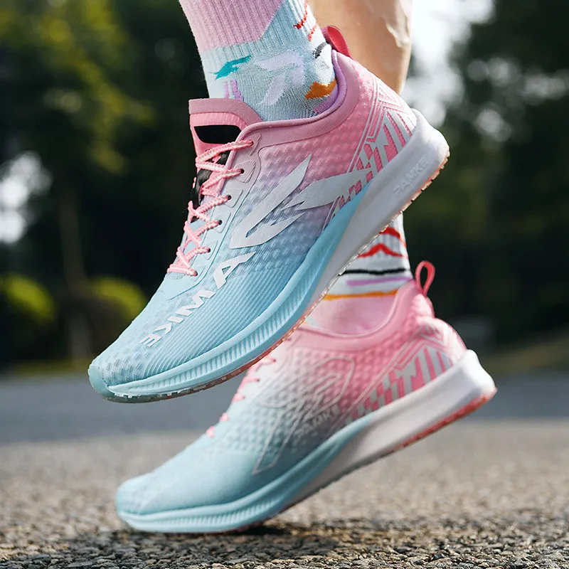 PANKE Cushioning Anti Slip And Wear Resistant Lightweight Rebound Full Length Carbon Plate Running Shoes Unisex-10