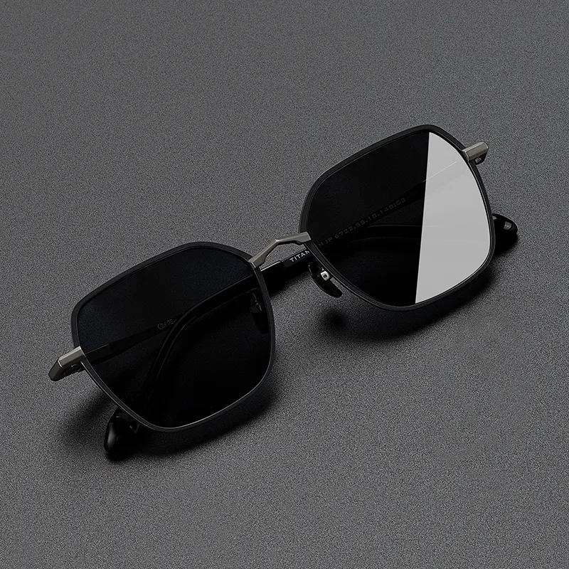 MORTON MUNCH Irregular Shape Sunglasses Men's-3