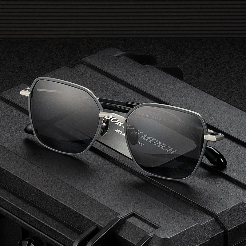 MORTON MUNCH Irregular Shape Sunglasses Men's-5