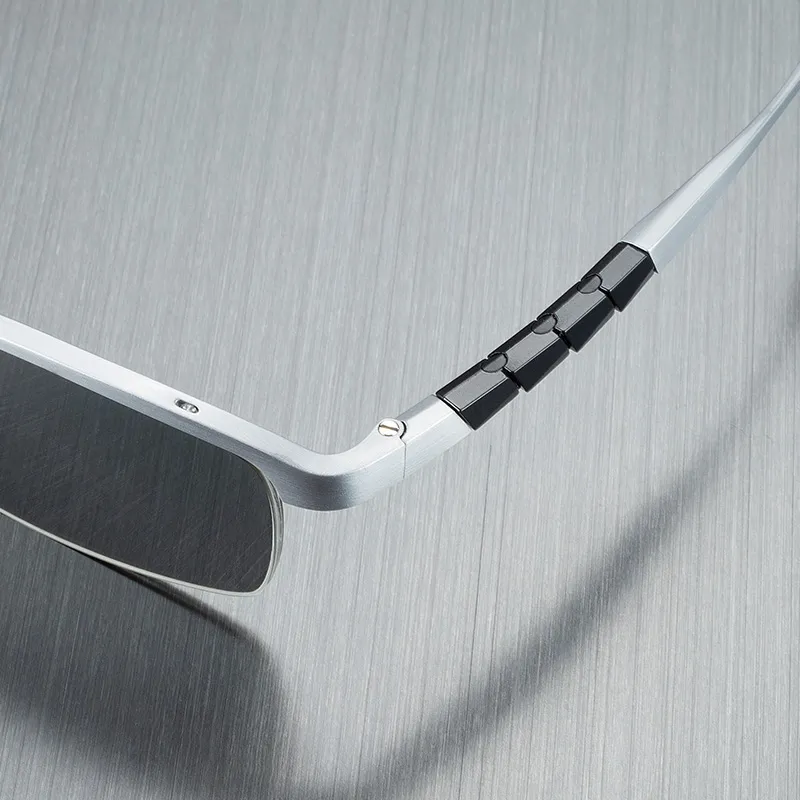 MORTON MUNCH Titanium Square Sunglasses Men's-9