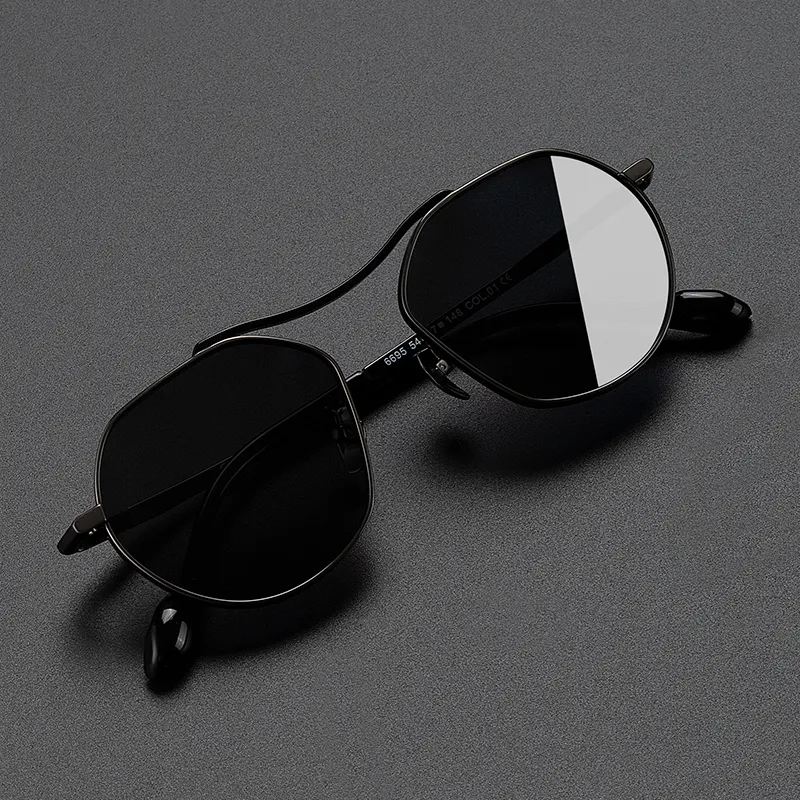 MORTON MUNCH Irregular Shape Sunglasses Men's-3