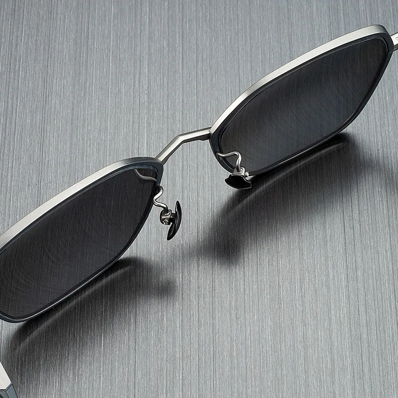 MORTON MUNCH Irregular Shape Sunglasses Men's-6