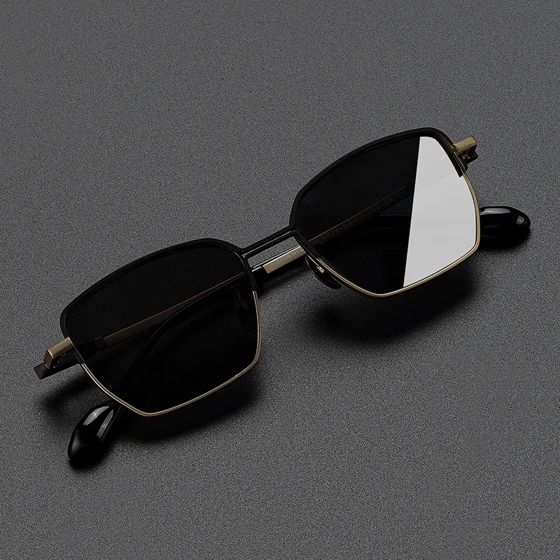 MORTON MUNCH Irregular Shape Sunglasses Men-2