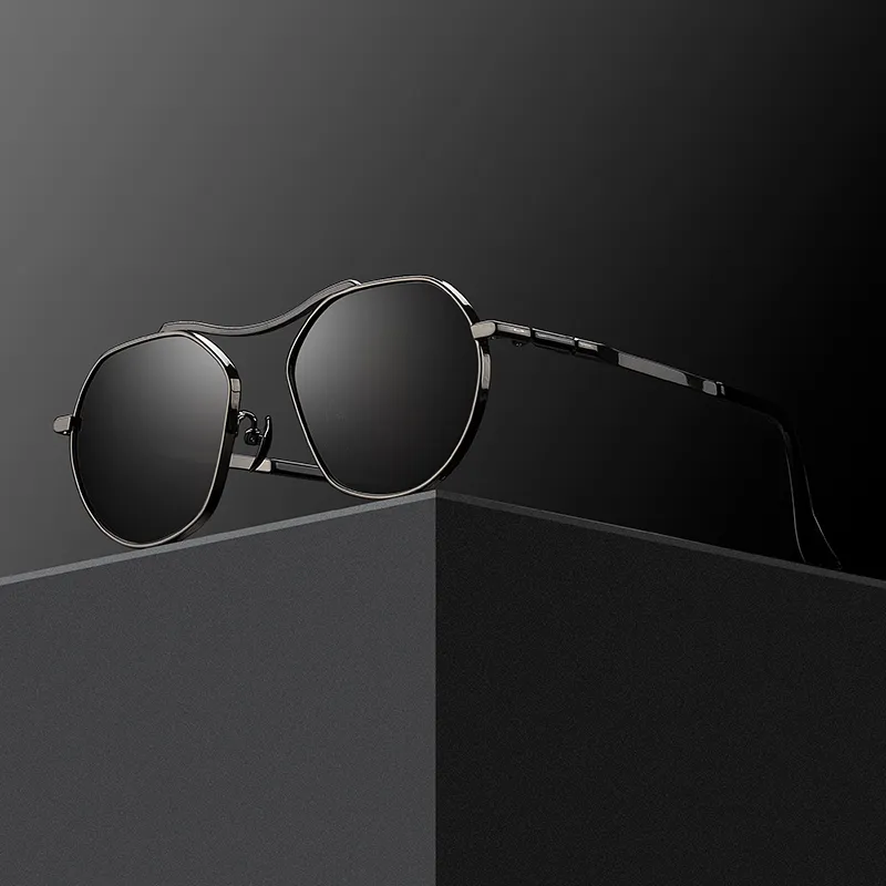 MORTON MUNCH Irregular Shape Sunglasses Men's-2