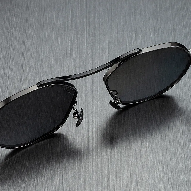 MORTON MUNCH Irregular Shape Sunglasses Men's-6