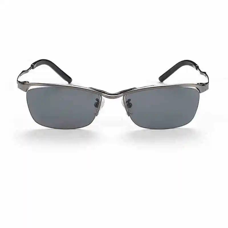 MORTON MUNCH Titanium Alloy Irregular Shape Sunglasses Men's-1