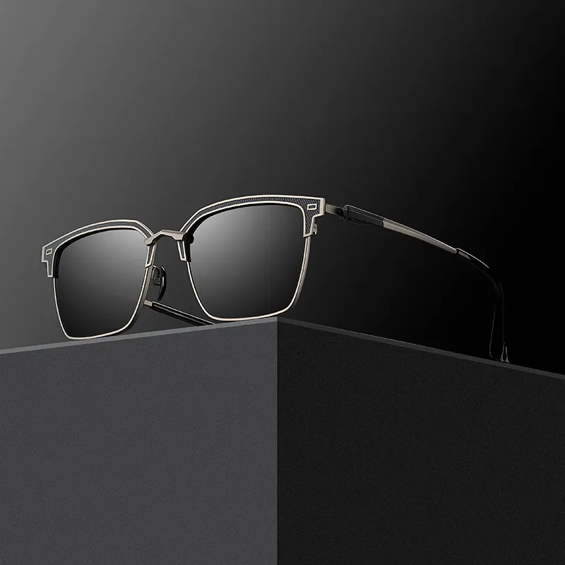 MORTON MUNCH Titanium Butterfly Sunglasses Men's-2