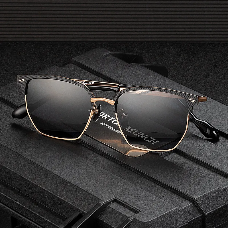 MORTON MUNCH Titanium Sunglasses Men-5