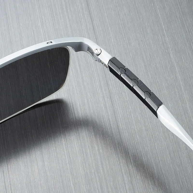 MORTON MUNCH Titanium Square Sunglasses Men's-4