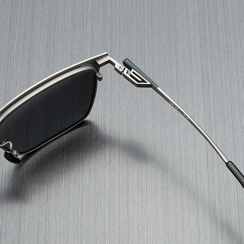 MORTON MUNCH Titanium Butterfly Sunglasses Men's-7