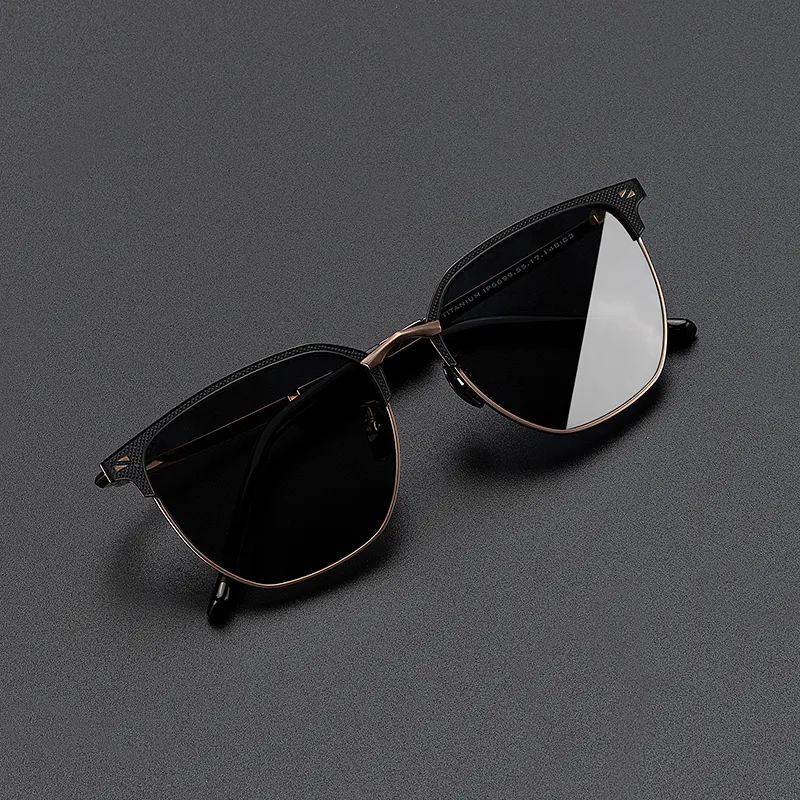 MORTON MUNCH Irregular Shape Sunglasses Men's-3