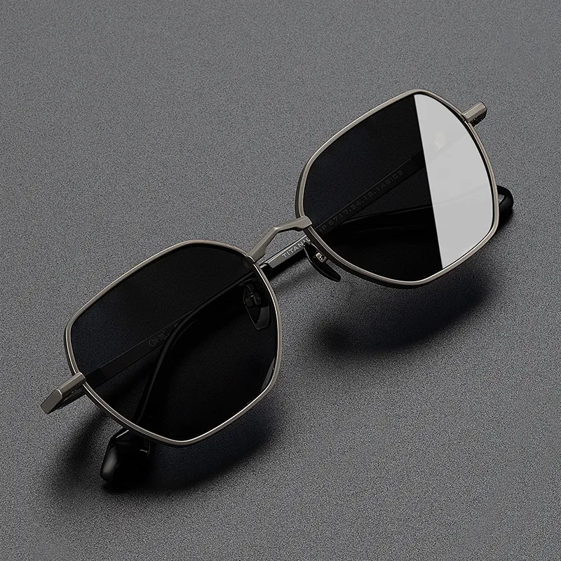 MORTON MUNCH Irregular Shape Sunglasses Men-3