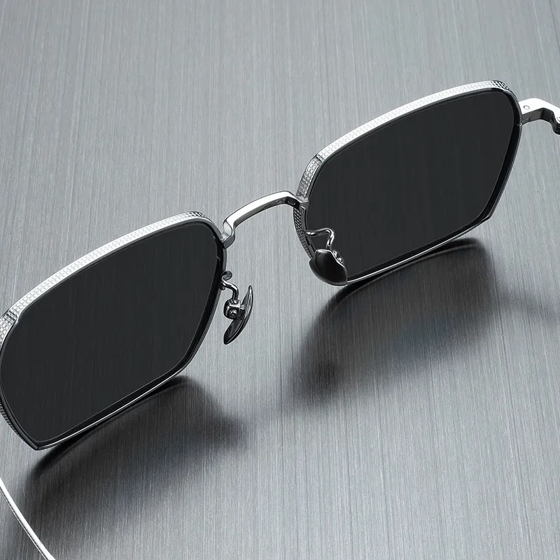 MORTON MUNCH Irregular Shape Sunglasses Men's-7