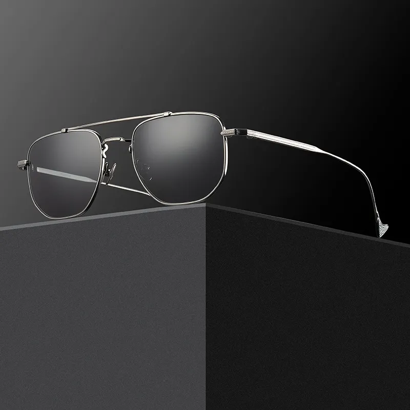 MORTON MUNCH Titanium Aviator Sunglasses Men's-2