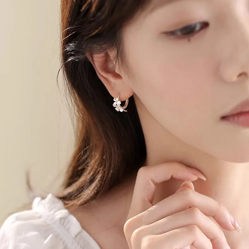 Kevni 990 Silver Earrings Women's-1