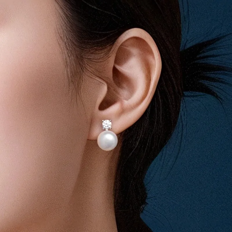Kevni Pearl Earrings Women's-2