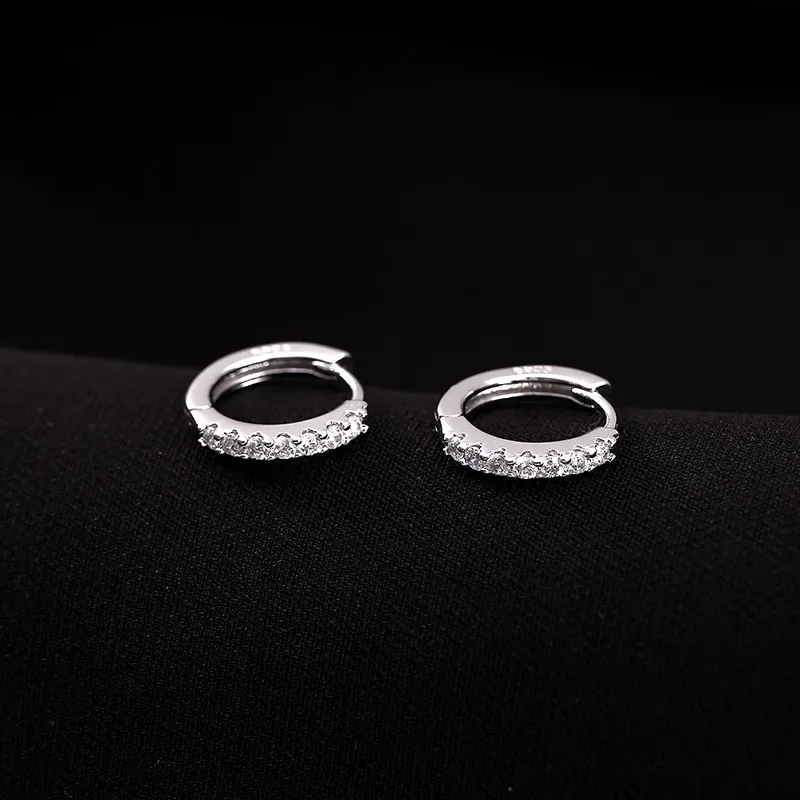 Kevni 925 Sterling Silver Earrings Unisex-1