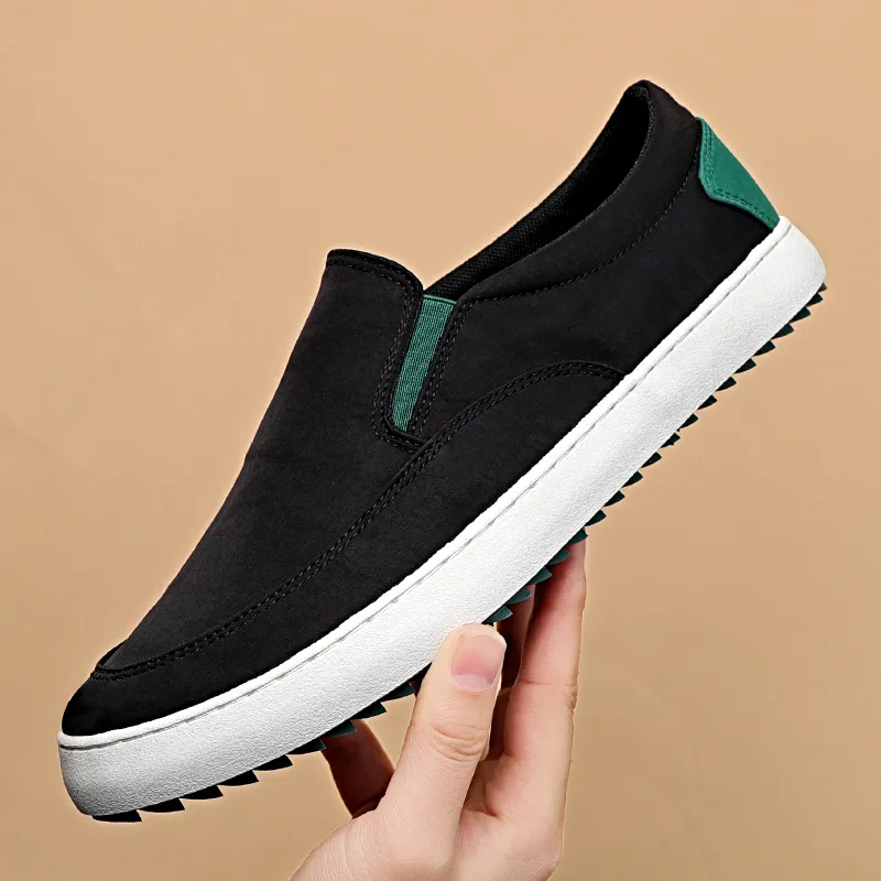 Baoda Breathable Lightweight Low-Top Canvas Shoes Men's-1