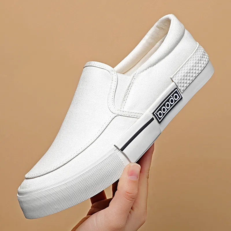 Baoda Breathable Lightweight Low-Top Canvas Shoes Men's-11