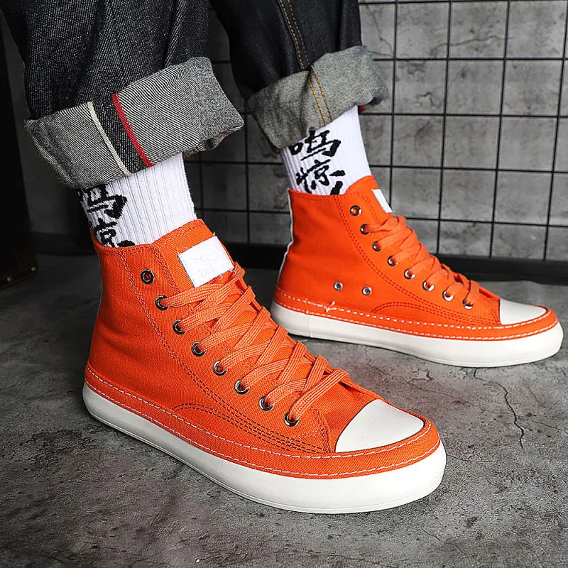 Baoda High-Top Canvas Shoes Men's-27