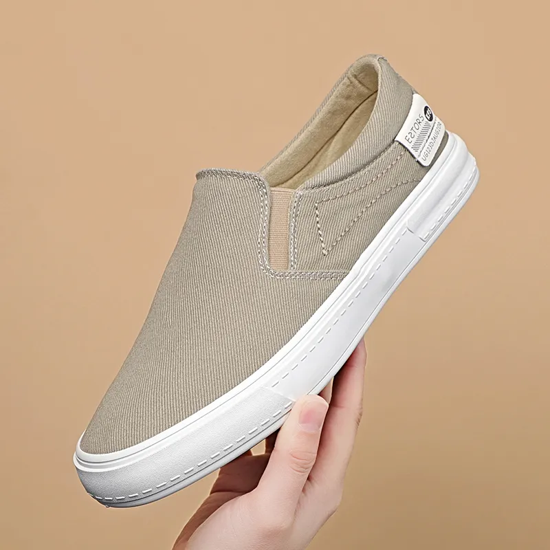 Baoda Breathable Lightweight Low-Top Canvas Shoes Men's-4
