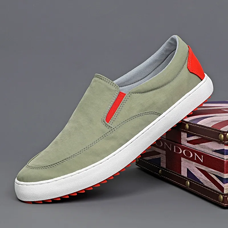 Baoda Breathable Lightweight Low-Top Canvas Shoes Men's-19