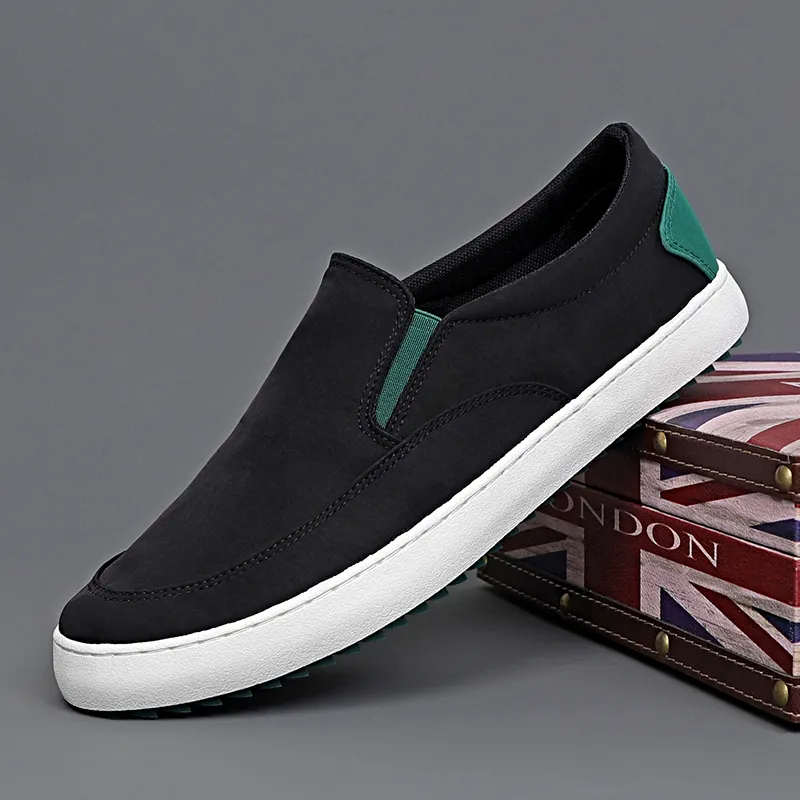 Baoda Breathable Lightweight Low-Top Canvas Shoes Men's-3
