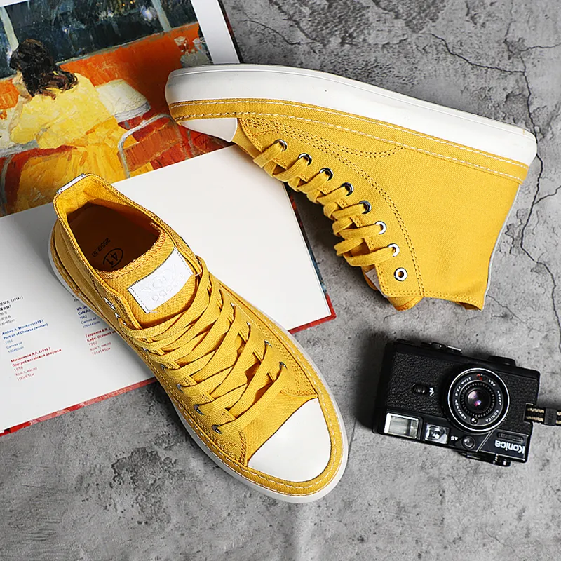 Baoda High-Top Canvas Shoes Men's-21