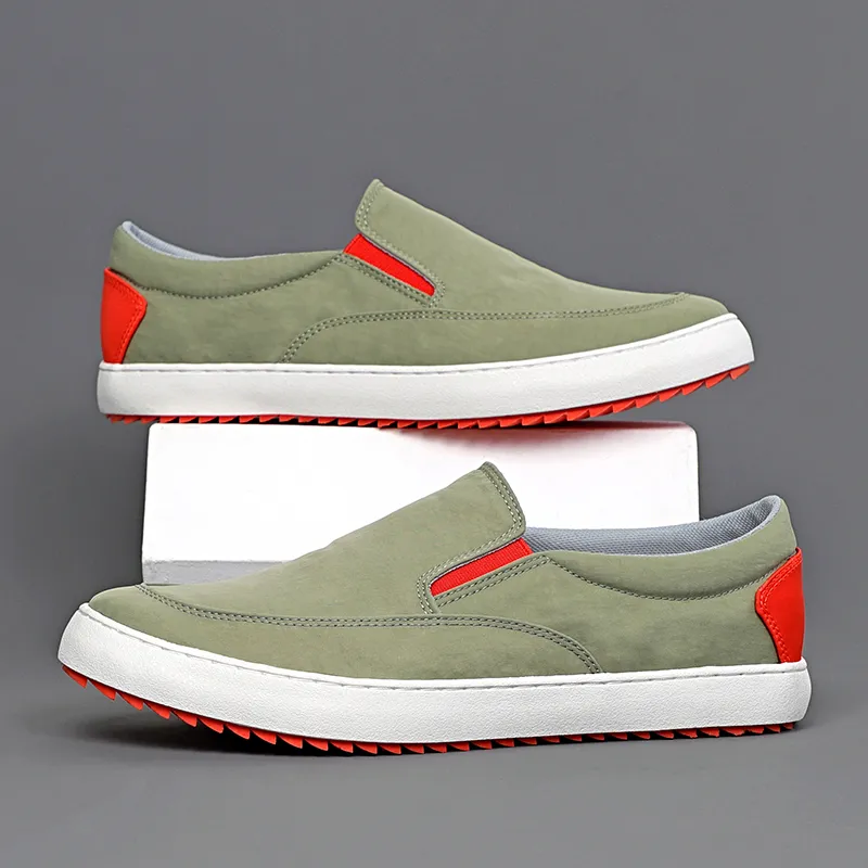 Baoda Breathable Lightweight Low-Top Canvas Shoes Men's-14