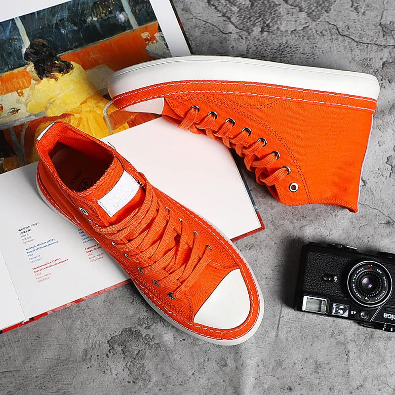 Baoda High-Top Canvas Shoes Men's-28