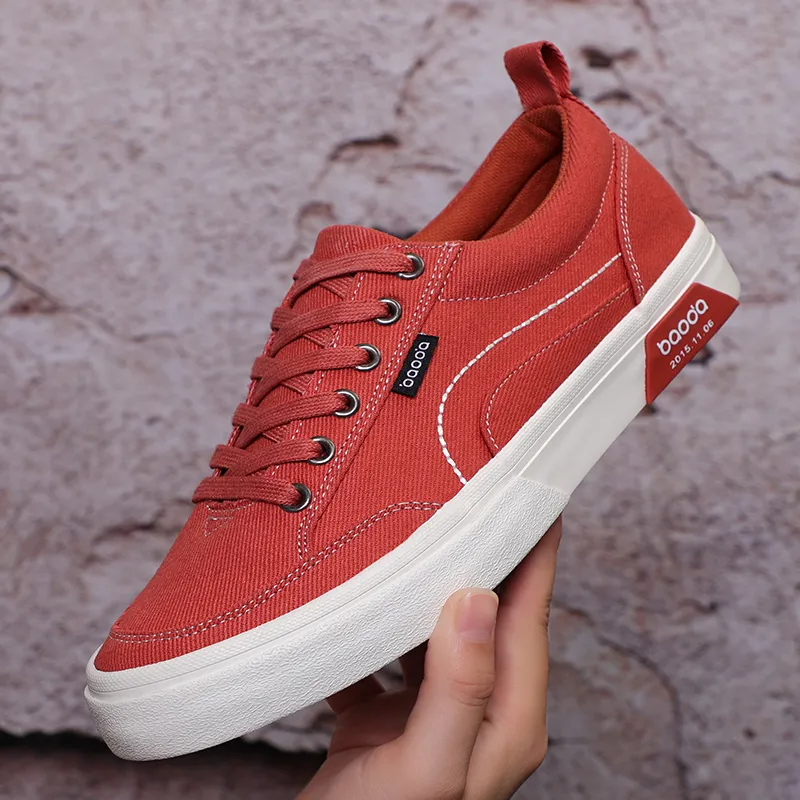 Baoda Lightweight And Breathable Low-Top Skateboard Shoes Men's-4