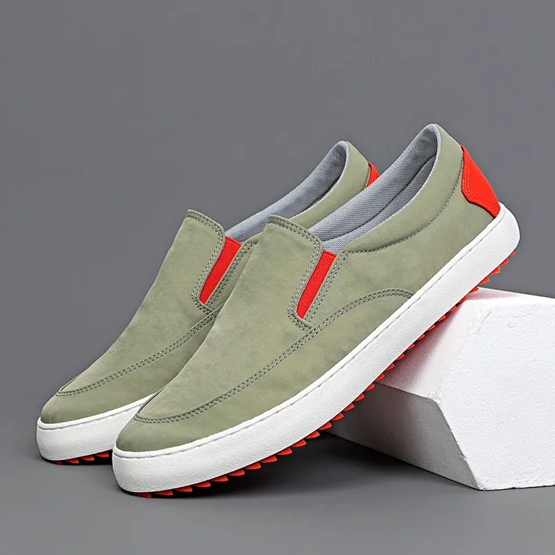 Baoda Breathable Lightweight Low-Top Canvas Shoes Men's-16