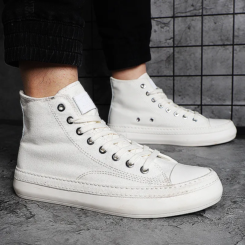Baoda High-Top Canvas Shoes Men's-33