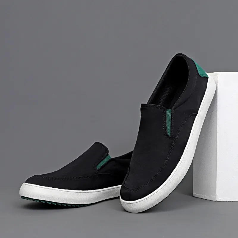 Baoda Breathable Lightweight Low-Top Canvas Shoes Men's-5