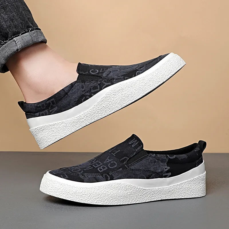 Baoda Low-Top Canvas Shoes Men's-1