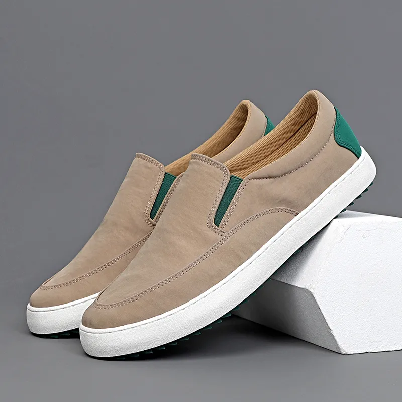 Baoda Breathable Lightweight Low-Top Canvas Shoes Men's-12