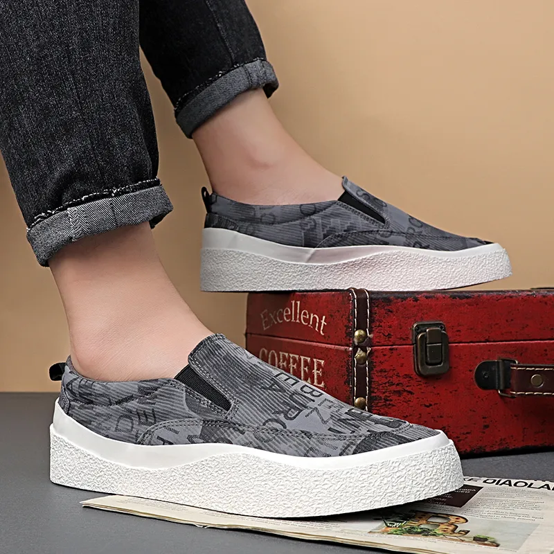 Baoda Low-Top Canvas Shoes Men's-5