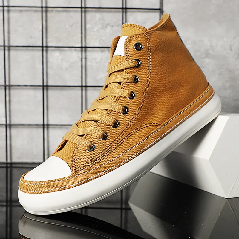 Baoda High-Top Canvas Shoes Men's-15