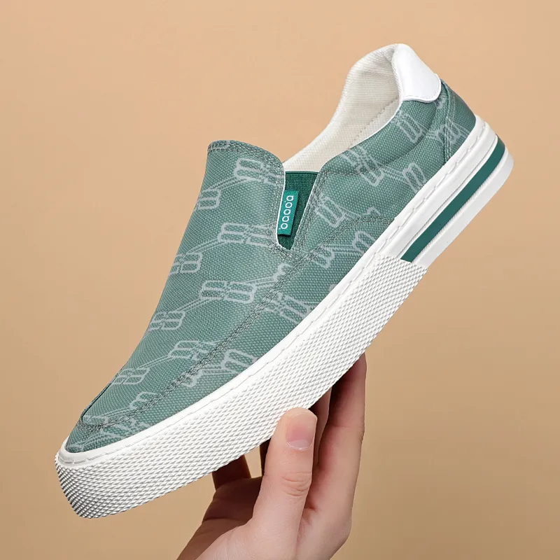 Baoda Breathable Low-Top Canvas Shoes Men's-7
