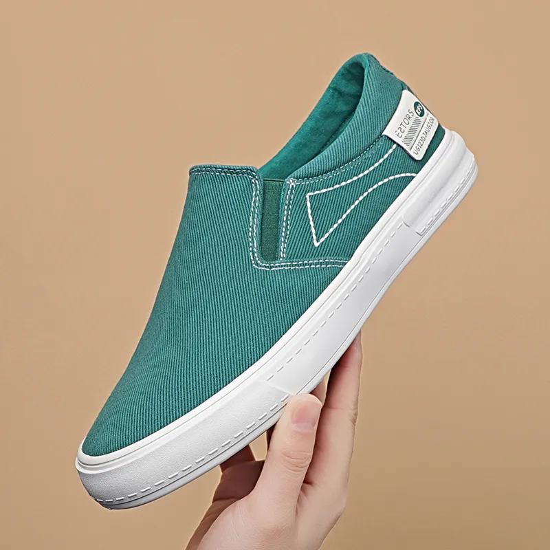Baoda Breathable Lightweight Low-Top Canvas Shoes Men's-10