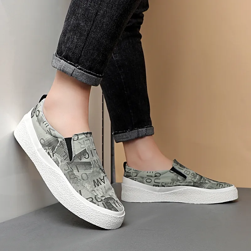 Baoda Low-Top Canvas Shoes Men's-7