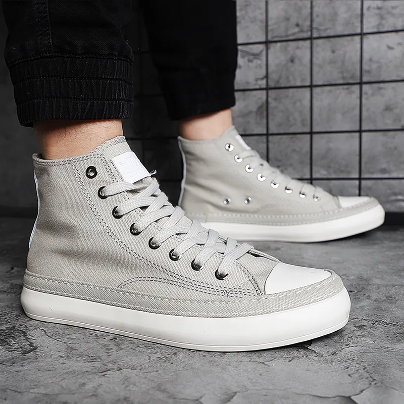 Baoda High-Top Canvas Shoes Men's-11