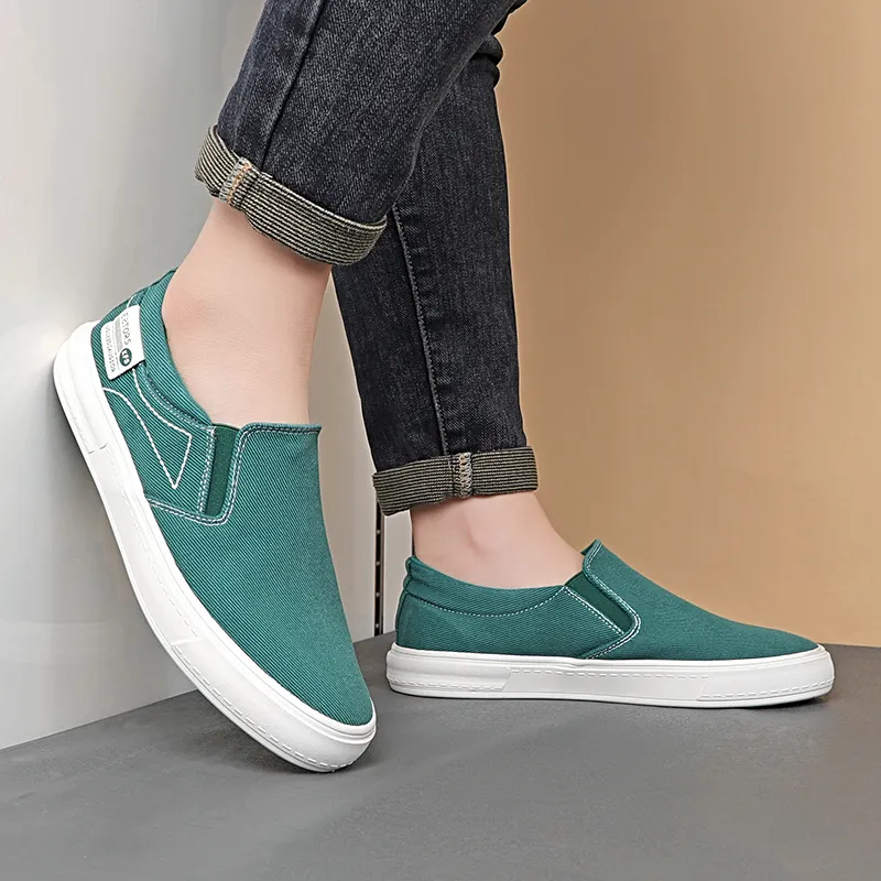 Baoda Breathable Lightweight Low-Top Canvas Shoes Men's-9