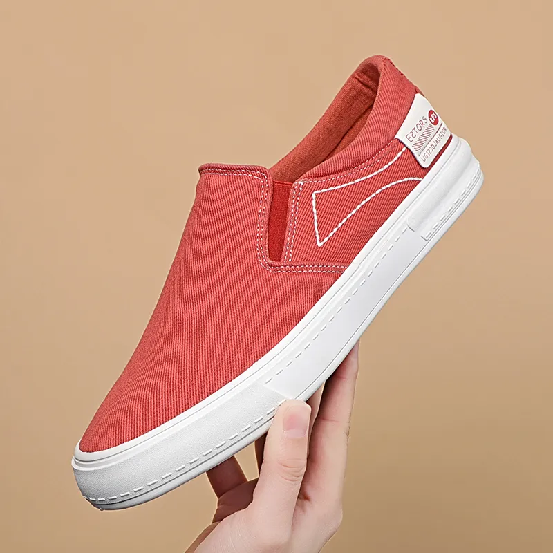 Baoda Breathable Lightweight Low-Top Canvas Shoes Men's-6