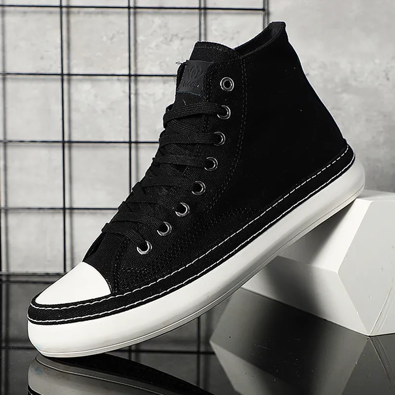 Baoda High-Top Canvas Shoes Men's-3