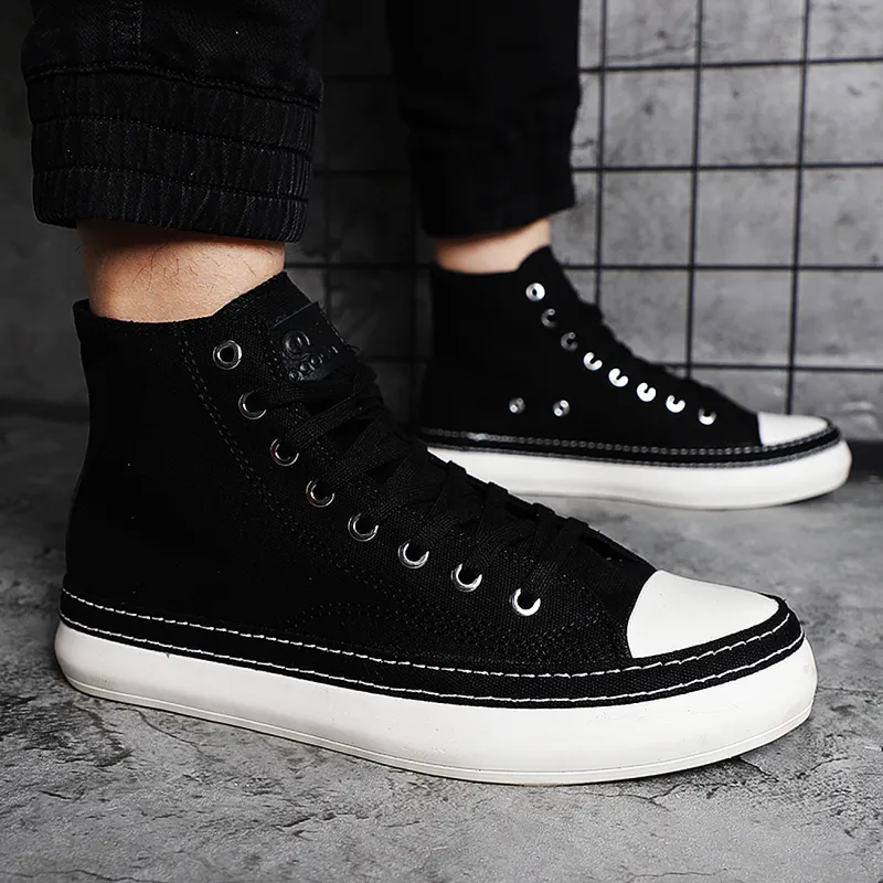 Baoda High-Top Canvas Shoes Men's-5