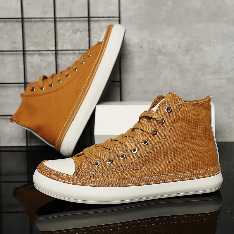 Baoda High-Top Canvas Shoes Men's-14