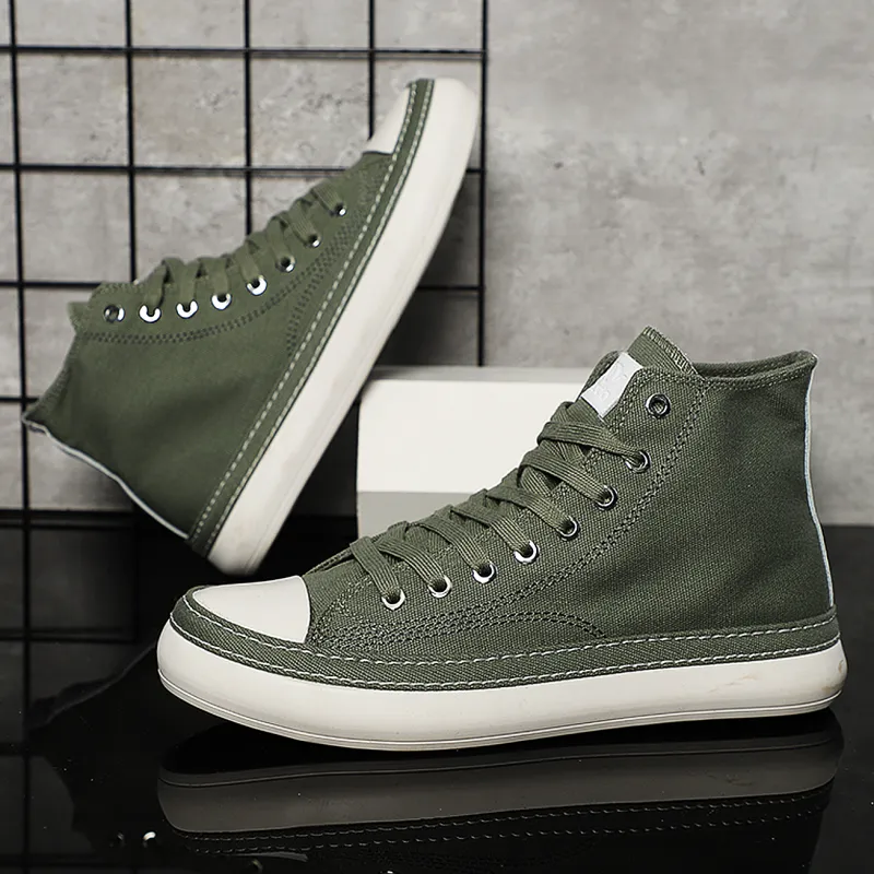 Baoda High-Top Canvas Shoes Men's-39