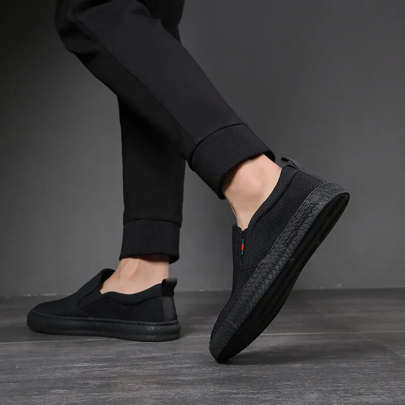 Help Low Top Canvas Shoes Men's-8