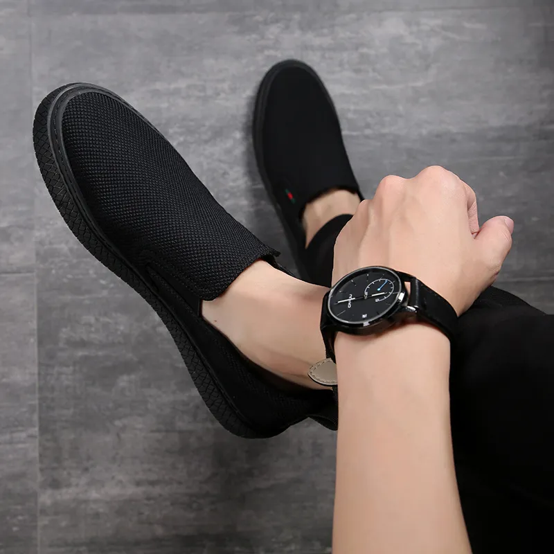 Help Low Top Canvas Shoes Men's-9